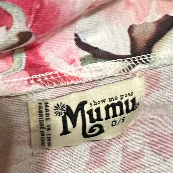 OS Show Me Your Mumu Boho Cottage Core Floral Robe - Picture 4 of 8